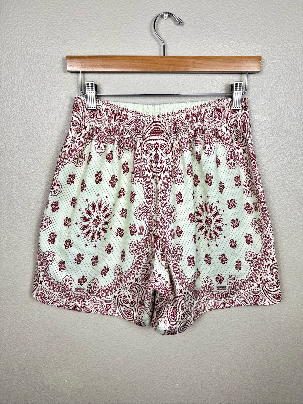 Bravest Studios Red‎ Paisley Shorts large streetwear EUC A - Picture 3 of 7